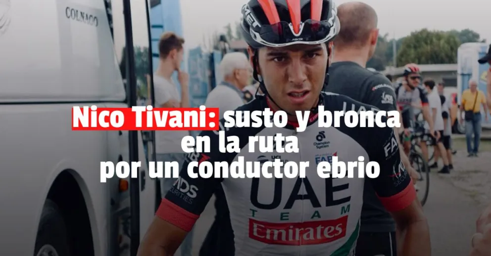 El mal momento que pasó Nico Tivani después de una carrera 