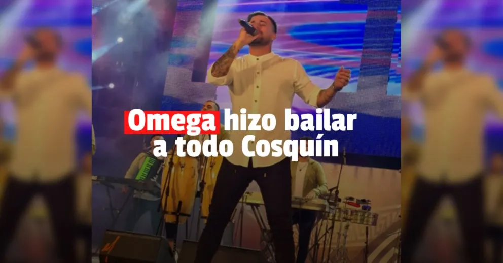Omega brilló en el Cosquín Cuarteto 