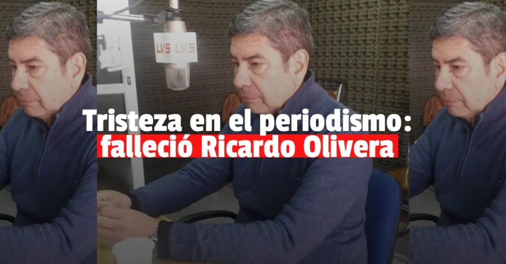 Falleció el reconocido periodista y locutor sanjuanino Ricardo Olivera
