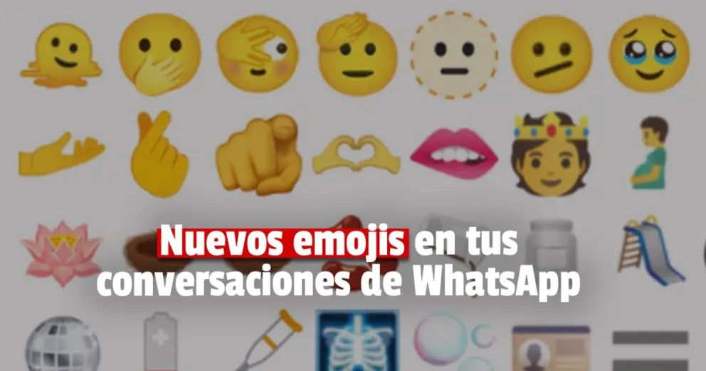 WhatsApp ahora tiene nuevos emojis: cuáles son y qué significan