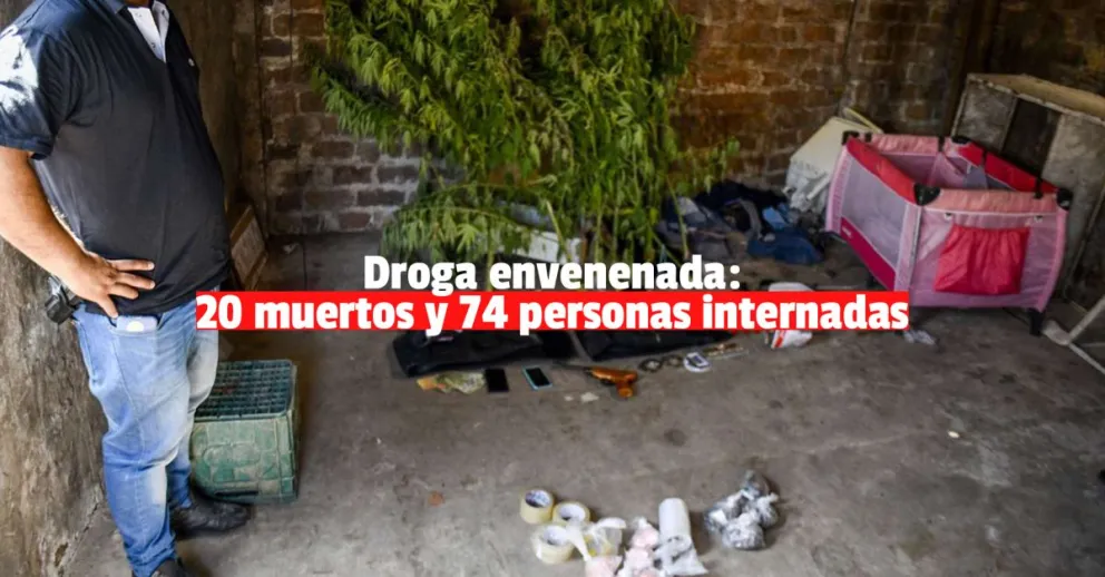Hay 20 muertos y 21 internados con respirador por consumir cocaína envenenada