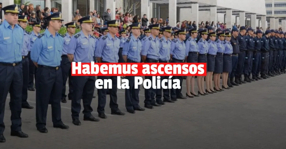 Se vienen más de 700 ascensos en la Policía 