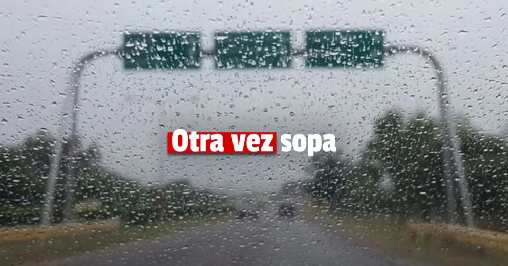 Comenzó la lluvia en diferentes departamentos