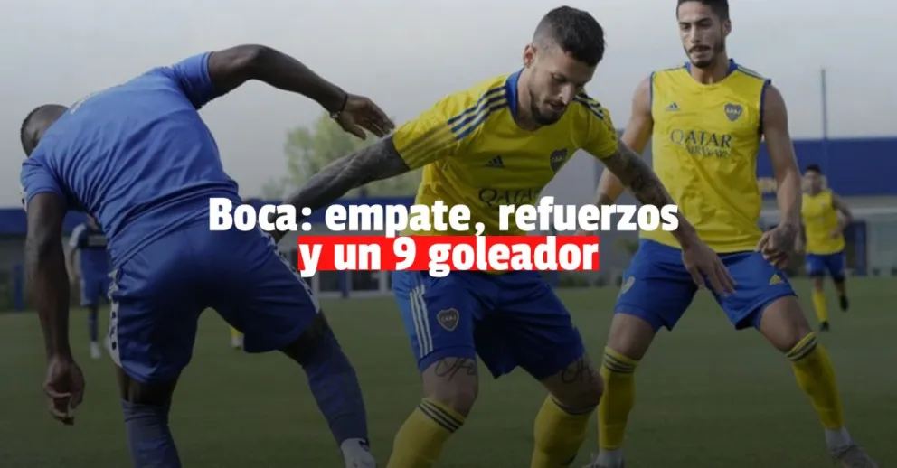 Boca empató ante Gimnasia en su último amistoso