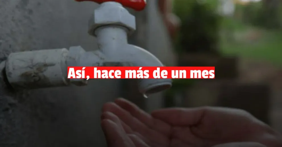Vecinos de Colola con el grito en el cielo: un mes sin agua y sin solución