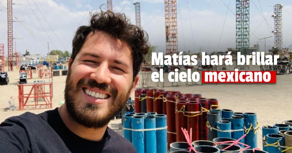 Un sanjuanino representará al país en un Concurso Internacional de Fuegos Artificiales en México