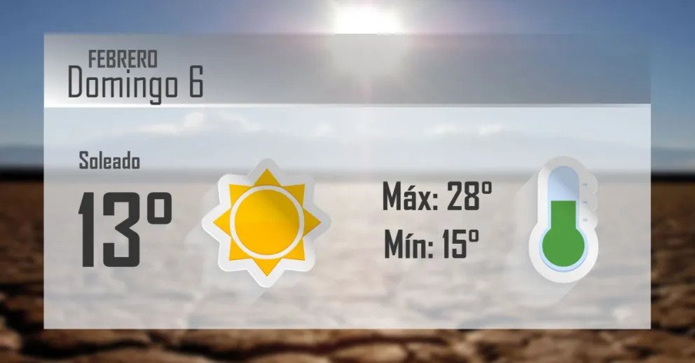 Domingo soleado pero con temperatura agradable