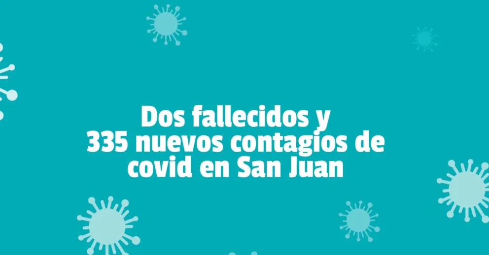 Dos decesos y 335 nuevos casos de covid en San Juan