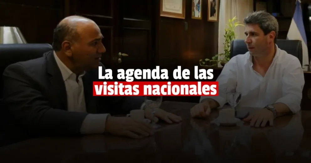El lunes, Juan Manzur y Jaime Perczyk arribarán a San Juan