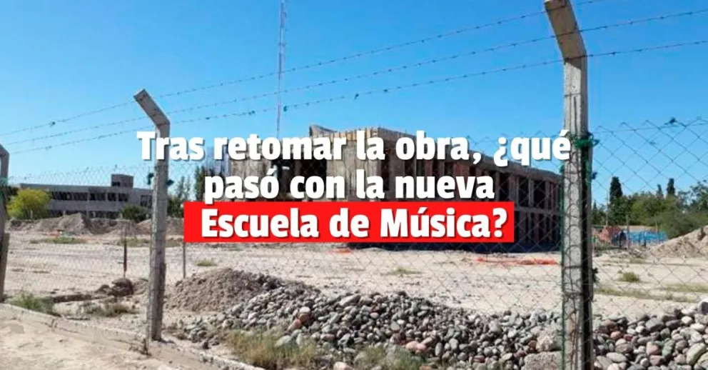 El edificio de la Escuela de Música estaría listo antes de fin de año