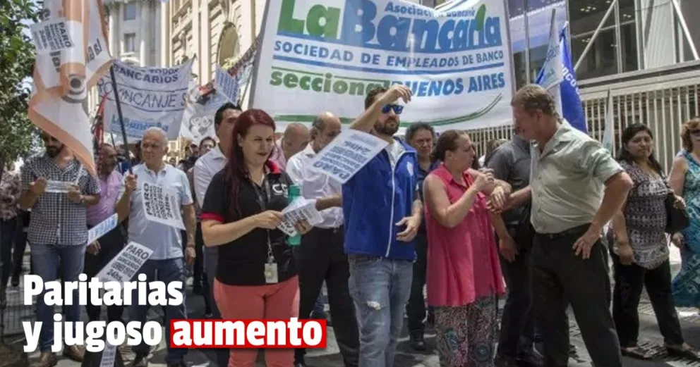 El sueldo mínimo de los trabajadores bancarios será de casi $137 mil