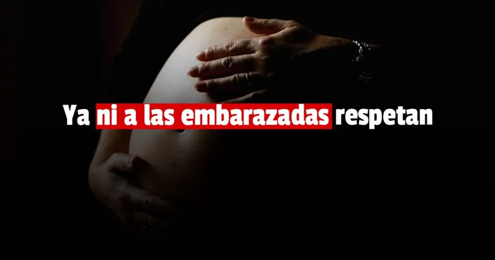 Una mujer embarazada terminó en el hospital luego de sufrir un robo 