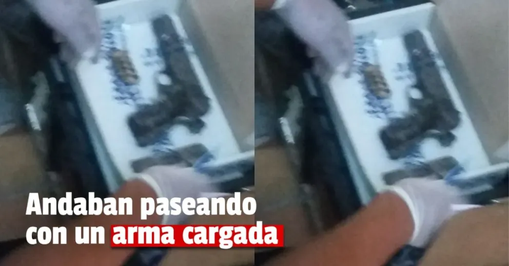 Persecución de película: detuvieron a dos delincuentes armados cuando huían de un robo
