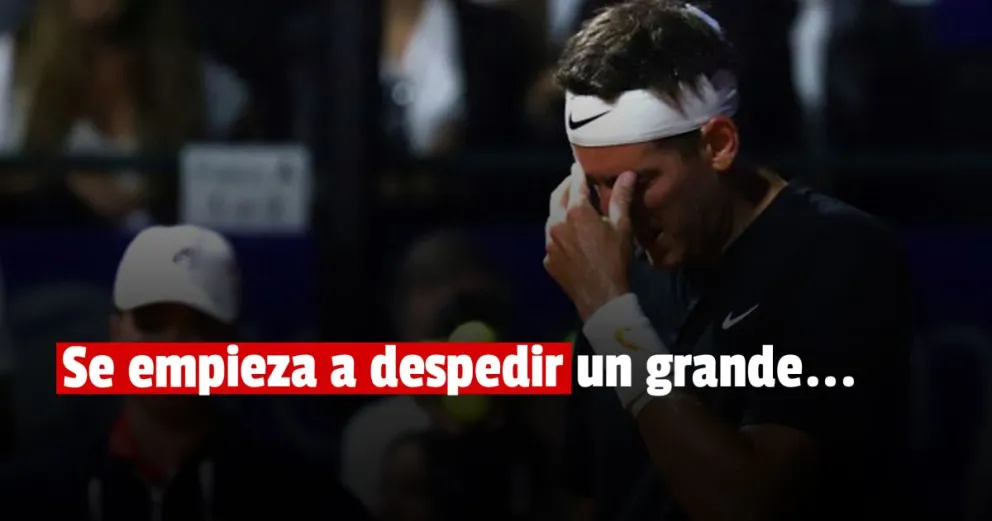 Después de casi 1.000 días, Del Potro volvió a las canchas y su retiro está cerca
