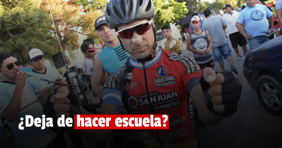 Ciclismo: echaron a Ricardo Escuela de la Agrupación Virgen de Fátima