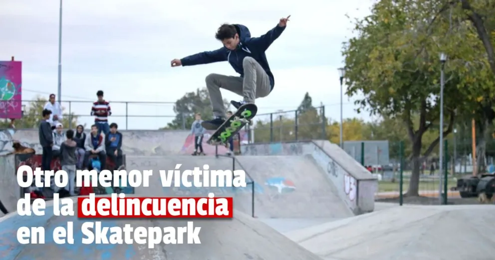 Un menor fue asaltado en el Skatepark