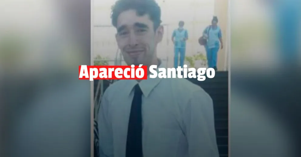 Encontraron a Santiago sano y salvo 
