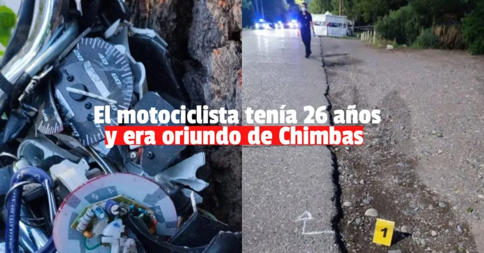 Identificaron al motociclista que murió tras chocar contra un árbol en Capital