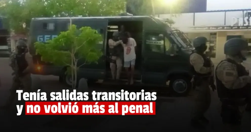 Geras detuvo a un ladrón que estaba prófugo del Penal hace más de un mes    