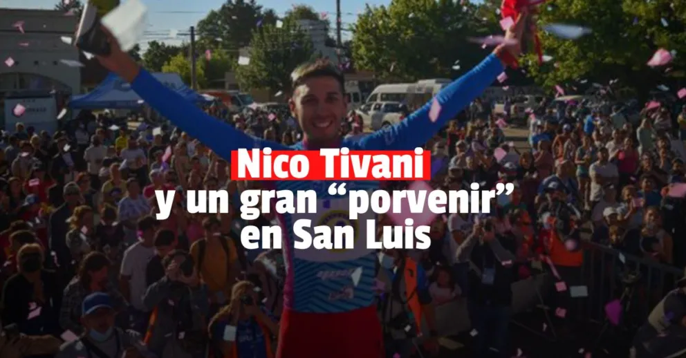 Nico Tivani se alzó con el título en la Vuelta del Porvenir 