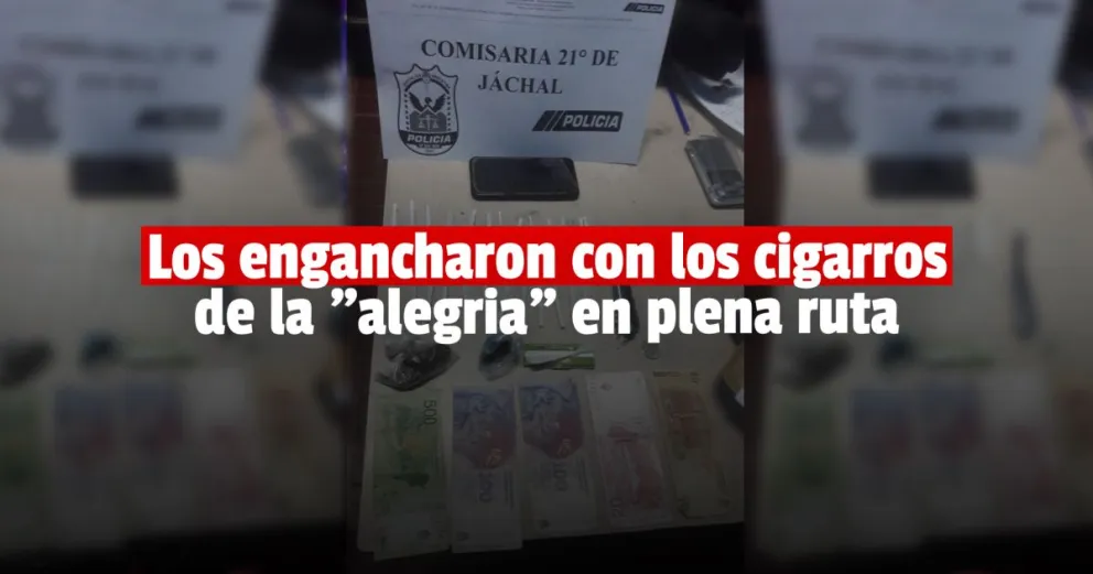 Venían por la ruta y les encontraron droga: quedaron detenidos 