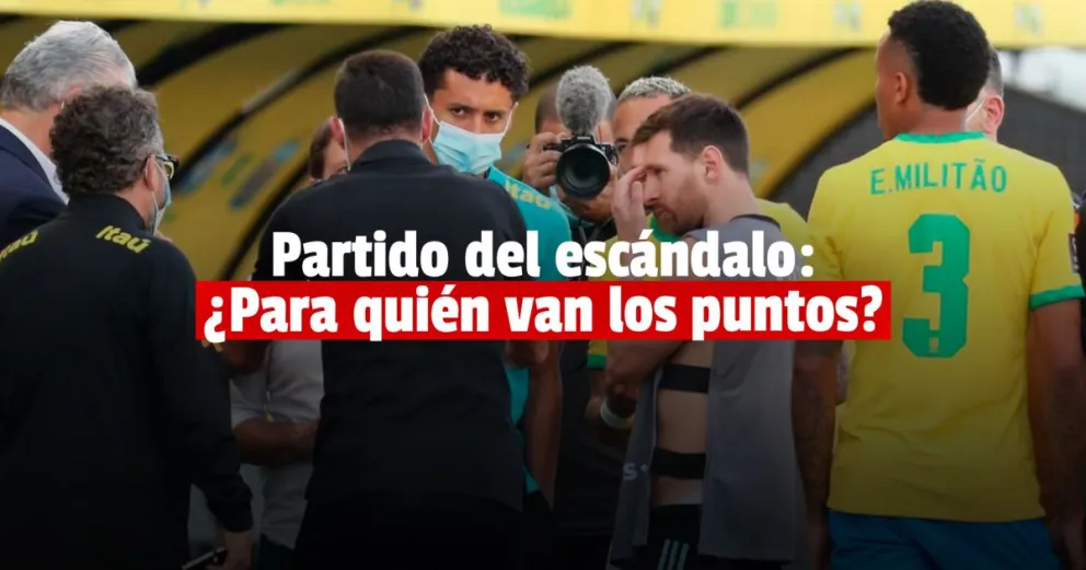 Se viene la decisión por el partido Brasil-Argentina suspendido
