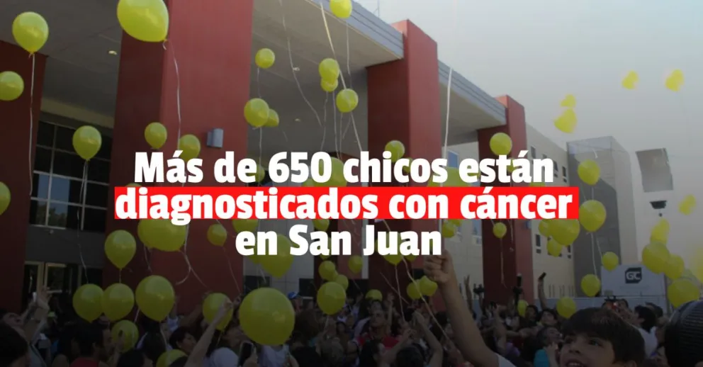 Alrededor de 650 chicos tiene diagnóstico de cáncer en San Juan