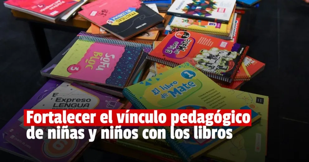 Libros para Aprender: San Juan recibe 138.085 textos de Matemática y Prácticas del Lenguaje