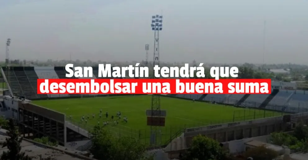 Multaron a San Martín con una suma millonaria por un incidente en las inferiores