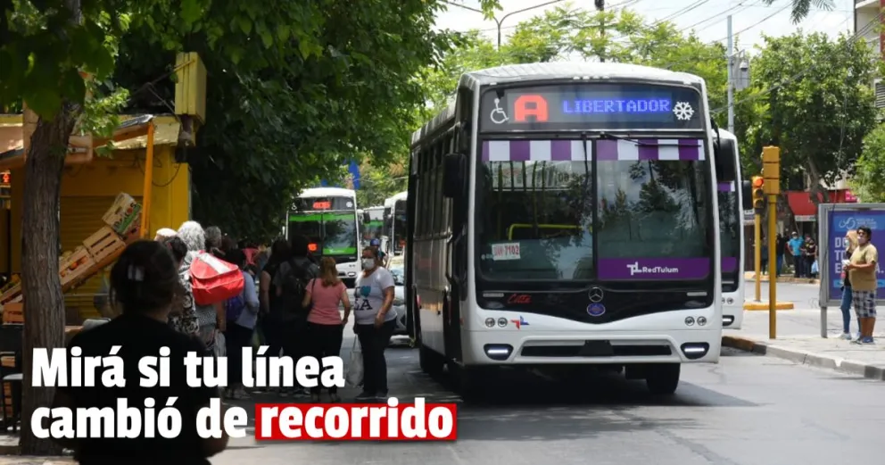 Red Tulum: desde este miércoles 10 líneas modificaron su recorrido