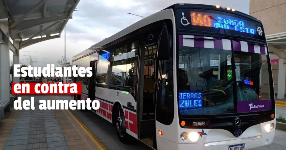 Transporte Público: estudiantes rechazan el aumento del precio del boleto y piden eliminarlo