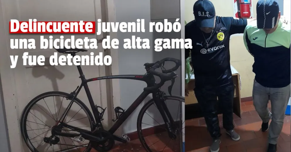 Recuperaron una bicicleta que fue robada valuada en $500.000 