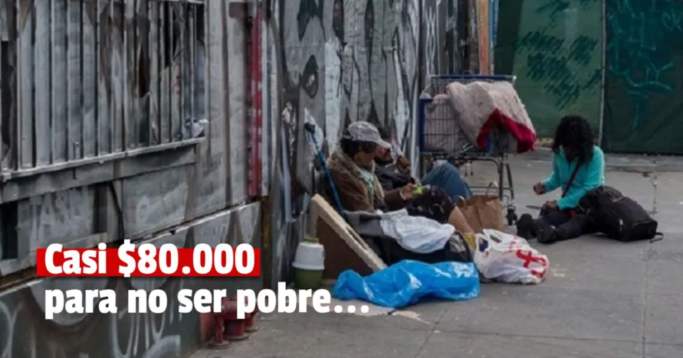Según el Indec, en enero una familia necesitó más de $78.600 para no ser pobre