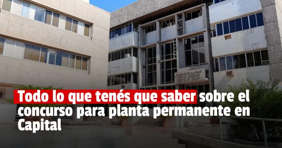 Las claves del concurso para planta permanente en Capital 