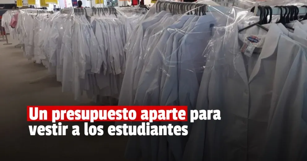 La indumentaria escolar tuvo un fuerte aumento antes del comienzo de clases