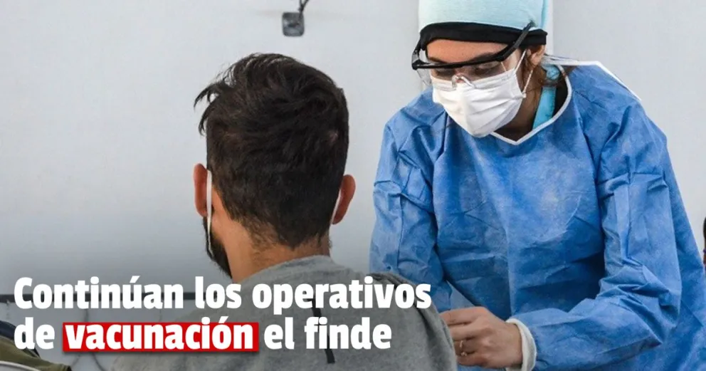 ¿Cómo seguirá la vacunación el fin de semana?