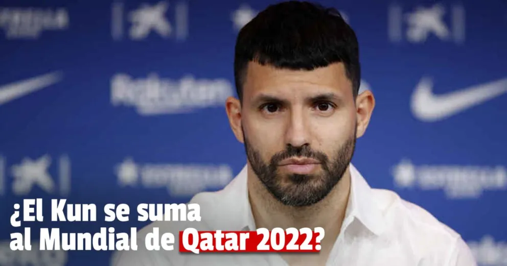 El Kun Agüero se sumaría al cuerpo técnico para Qatar 2022