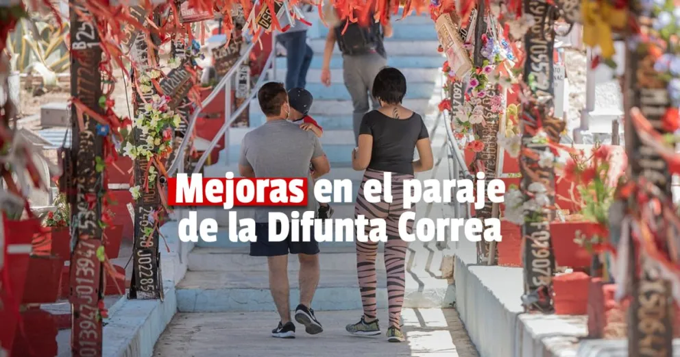  Se inauguraron nuevas obras en la Difunta Correa