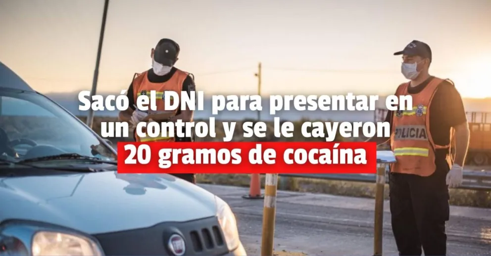Dos mujeres terminaron detenidas por tener 20 gramos de cocaína