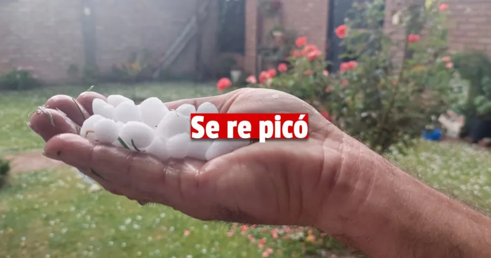 Videos: sorpresiva lluvia y granizada en San Juan