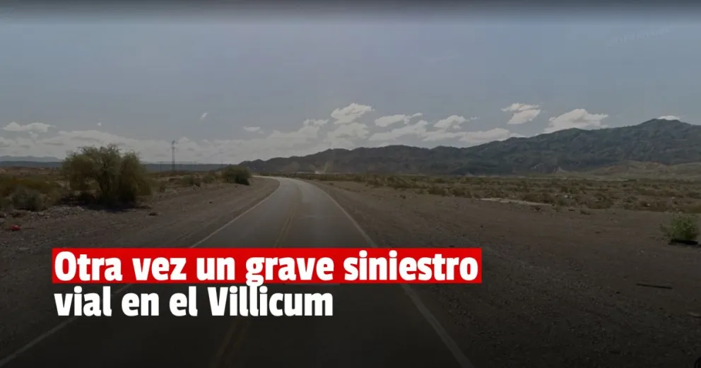 Un choque en el Villicum dejó a una mujer atrapada en un vehículo