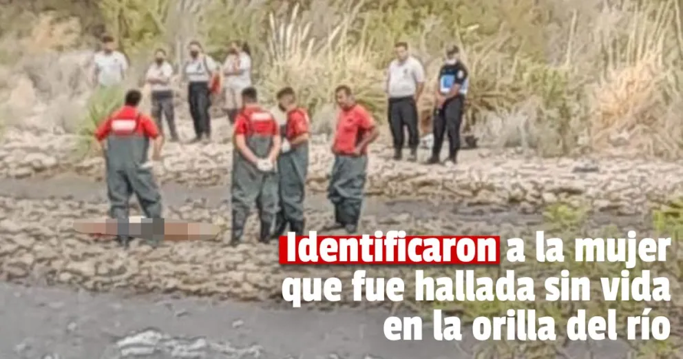 Se conocieron detalles del caso en el que una mujer fue hallada sin vida en el cauce del Río San Juan