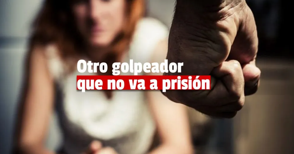Condenaron a un hombre por golpear a su pareja frente a sus hijos  