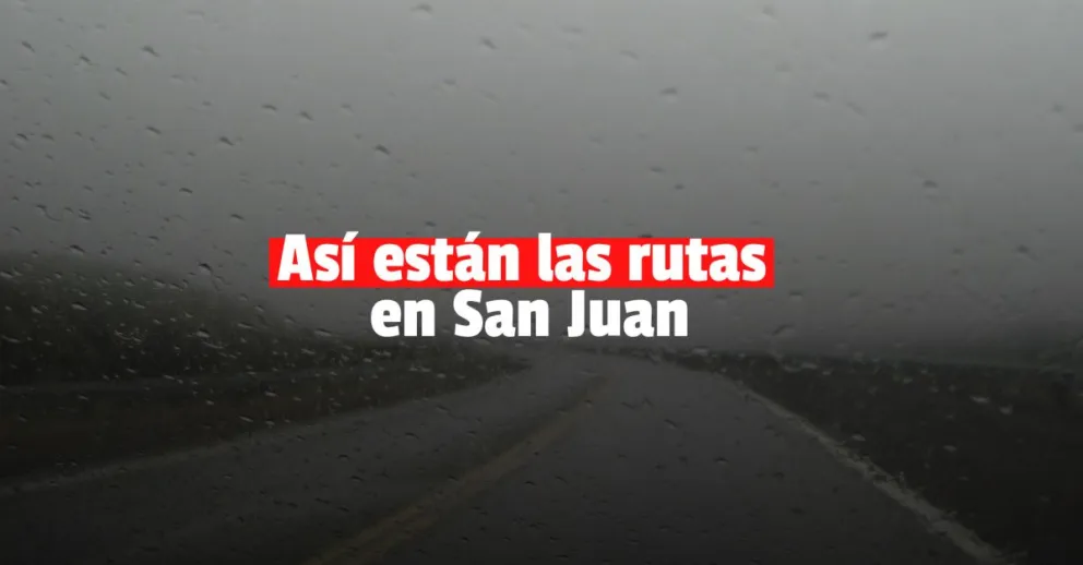 Así se encuentran las rutas tras las últimas lluvias 