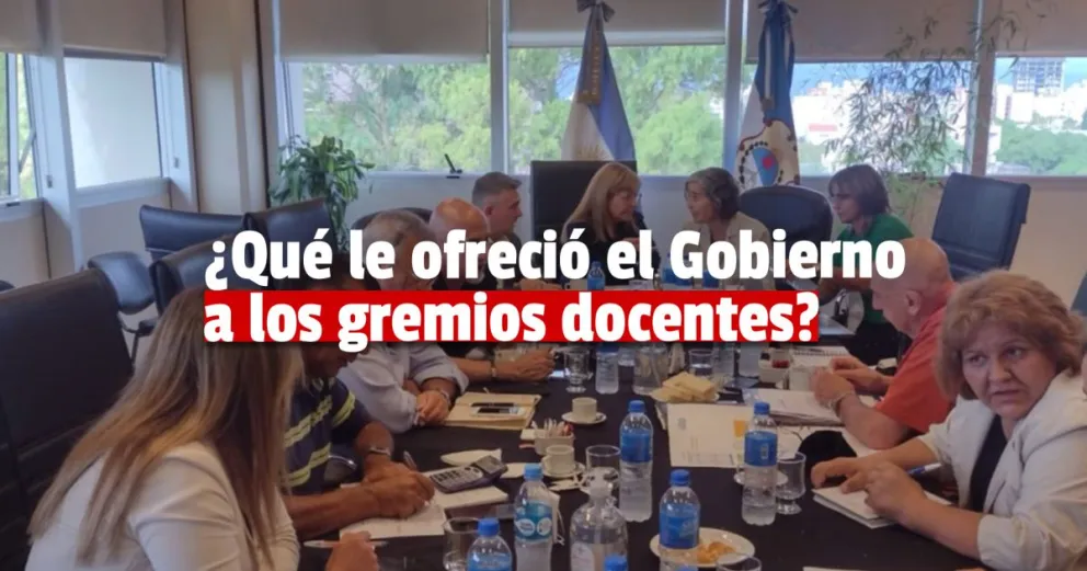 Paritaria docente: se ofreció un 40% de aumento en cuatro tramos con cláusula de revisión 