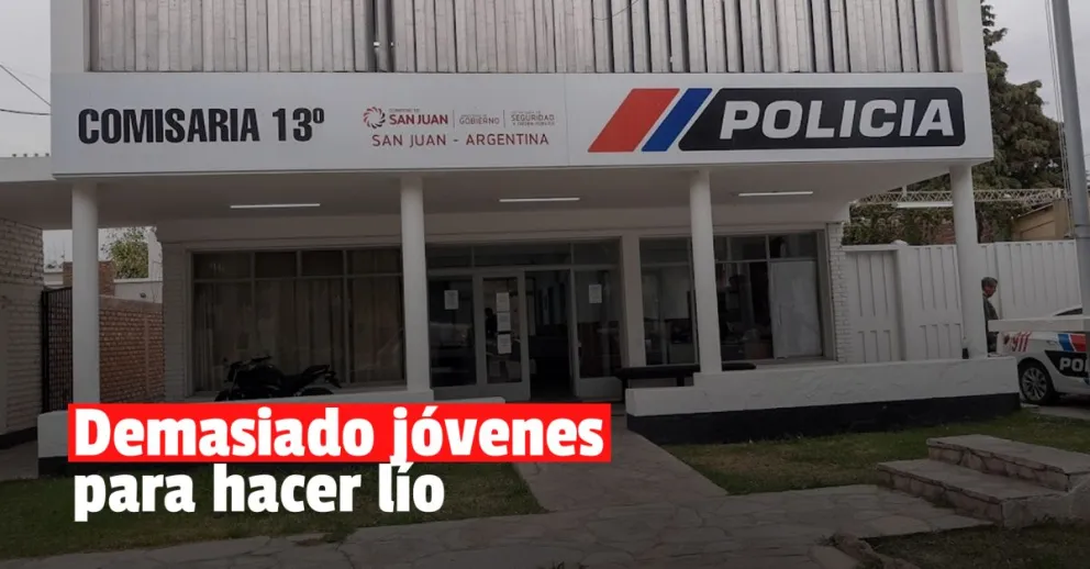 Detuvieron a cuatro jóvenes por hacer disturbios en la vía pública