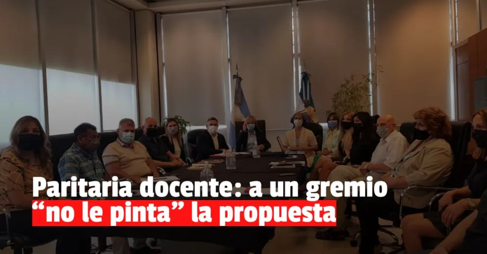 Paritaria docente: uno de los gremios rechazará la propuesta de gobierno 