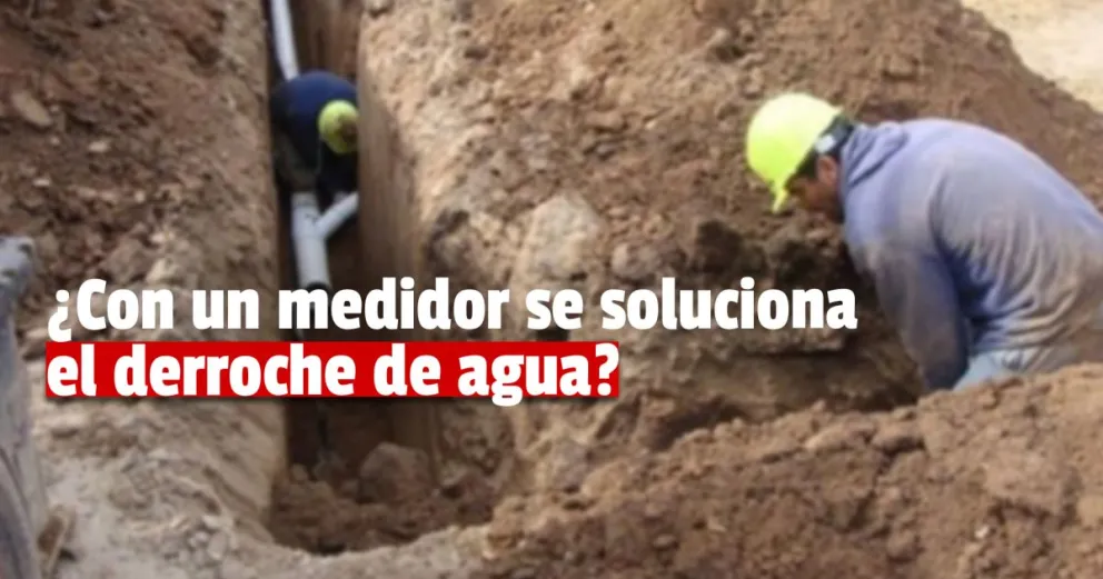 OSSE: avanza el proyecto de colocar medidores de agua en viviendas sanjuaninas