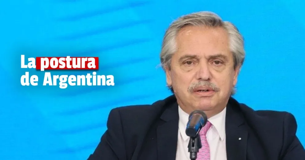 Alberto Fernández sobre Rusia-Ucrania: "Llamamos a no usar la fuerza militar"