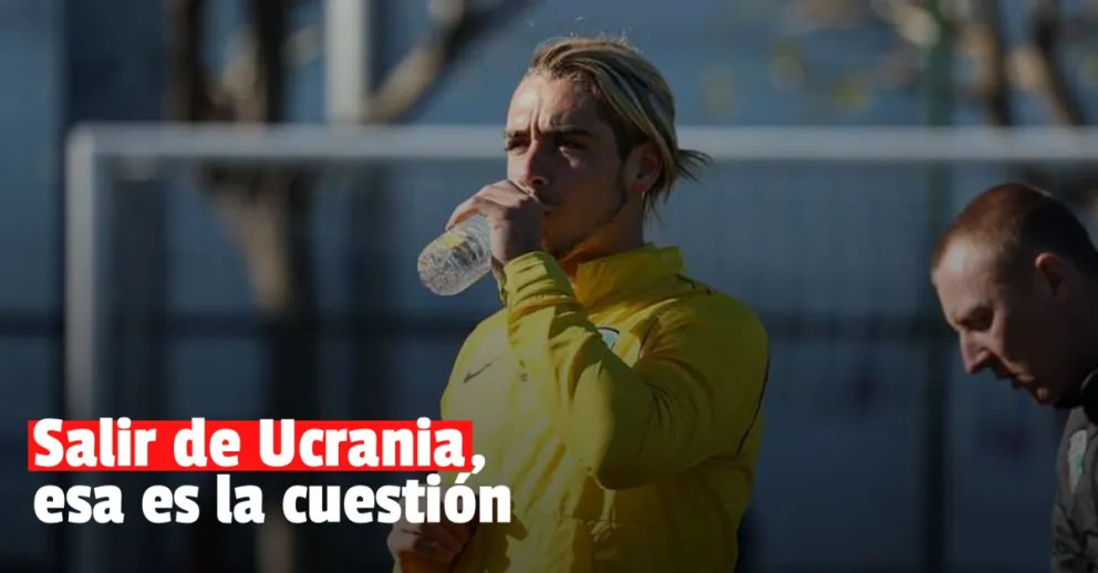 El drama de los futbolistas argentinos en Ucrania: no logran salir y temen por su vida